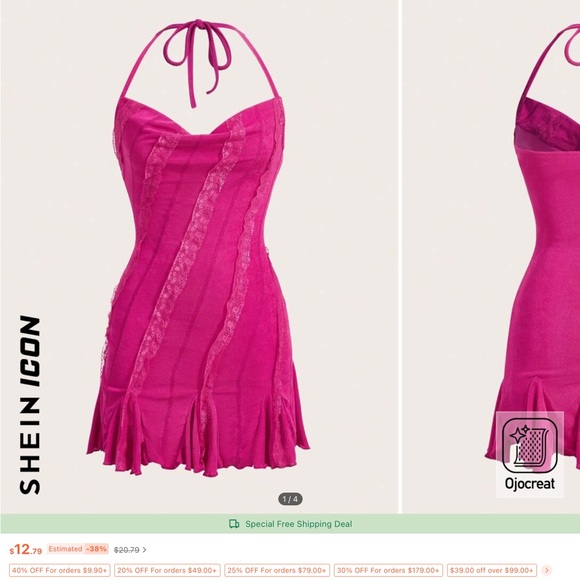 Pink Dress - Picture 2 of 2